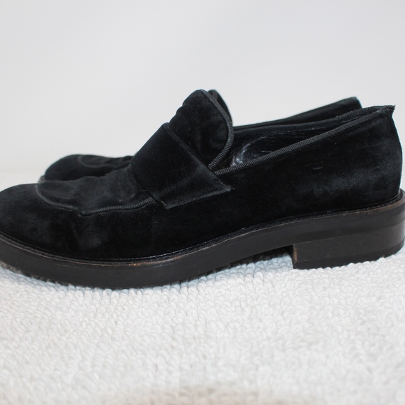 Giorgio Armani Other - Giorgio Armani Velvet Loafers Shoes Size 10.5